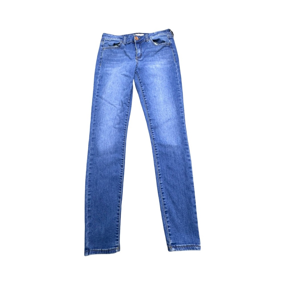 SO Ultimate Jegging Womens 9/29W Blue Low Rise Skinny Denim Stretch Jeans